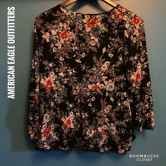 American Eagle outfitters multicoloured Floral Top - Picture 4 of 15